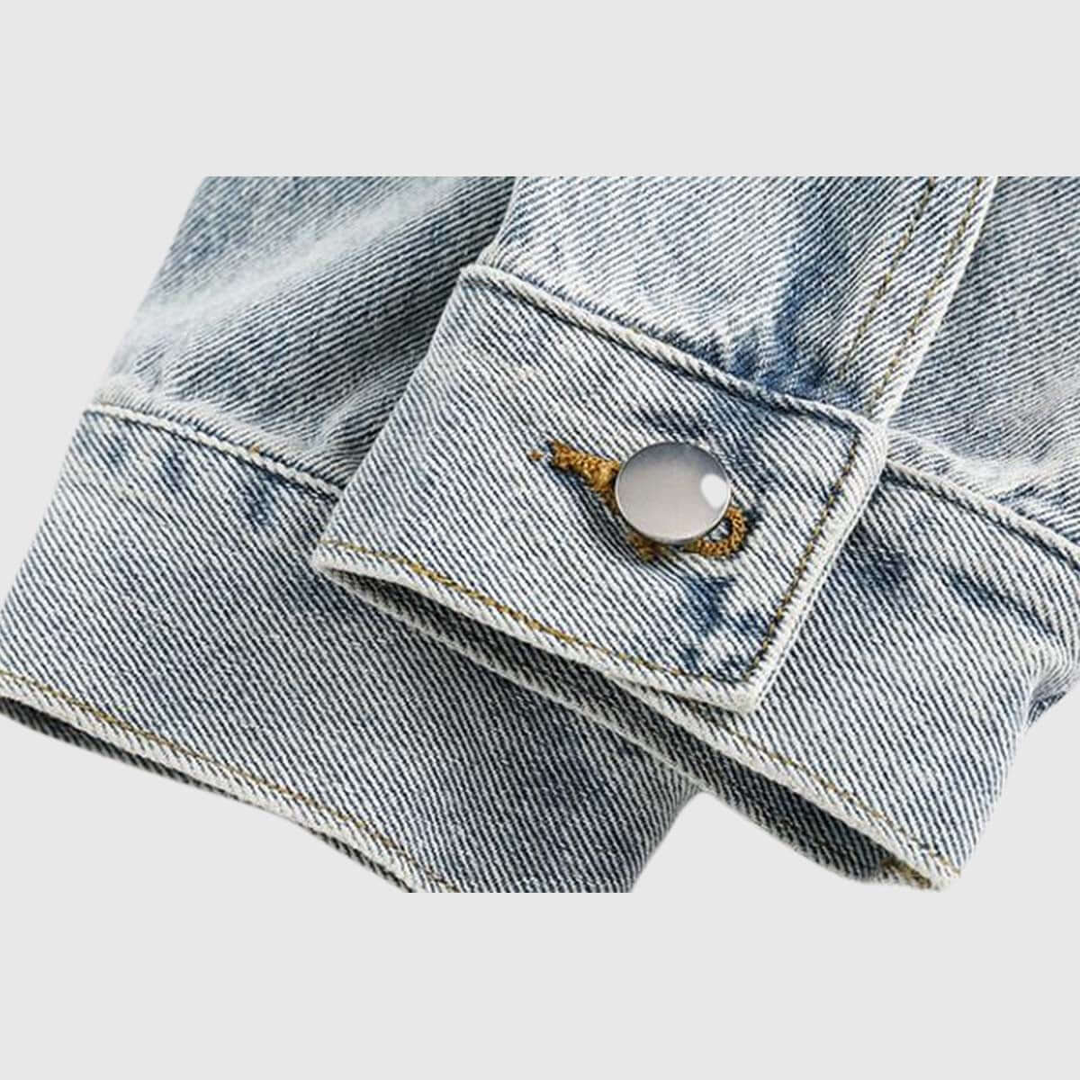Vintage Wash Denim Jacket