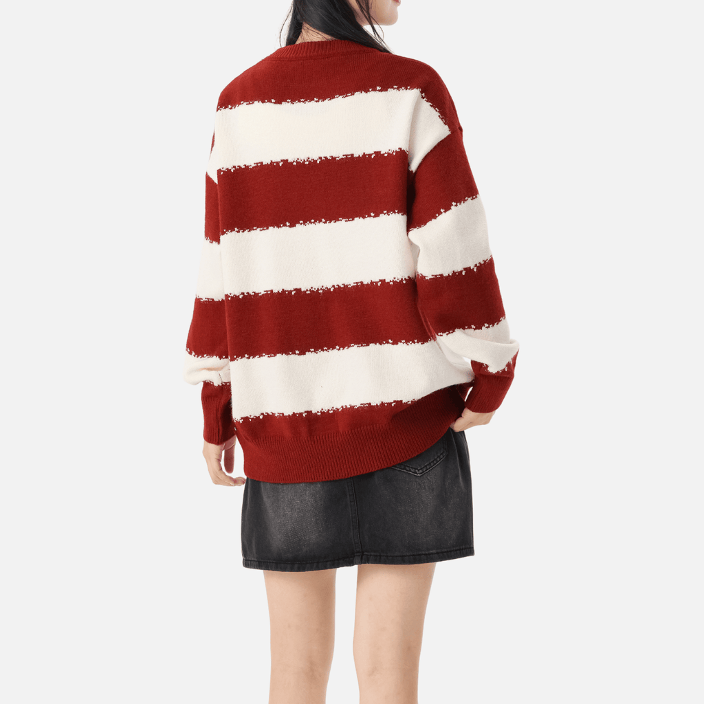 Striped Colorblock Sweater