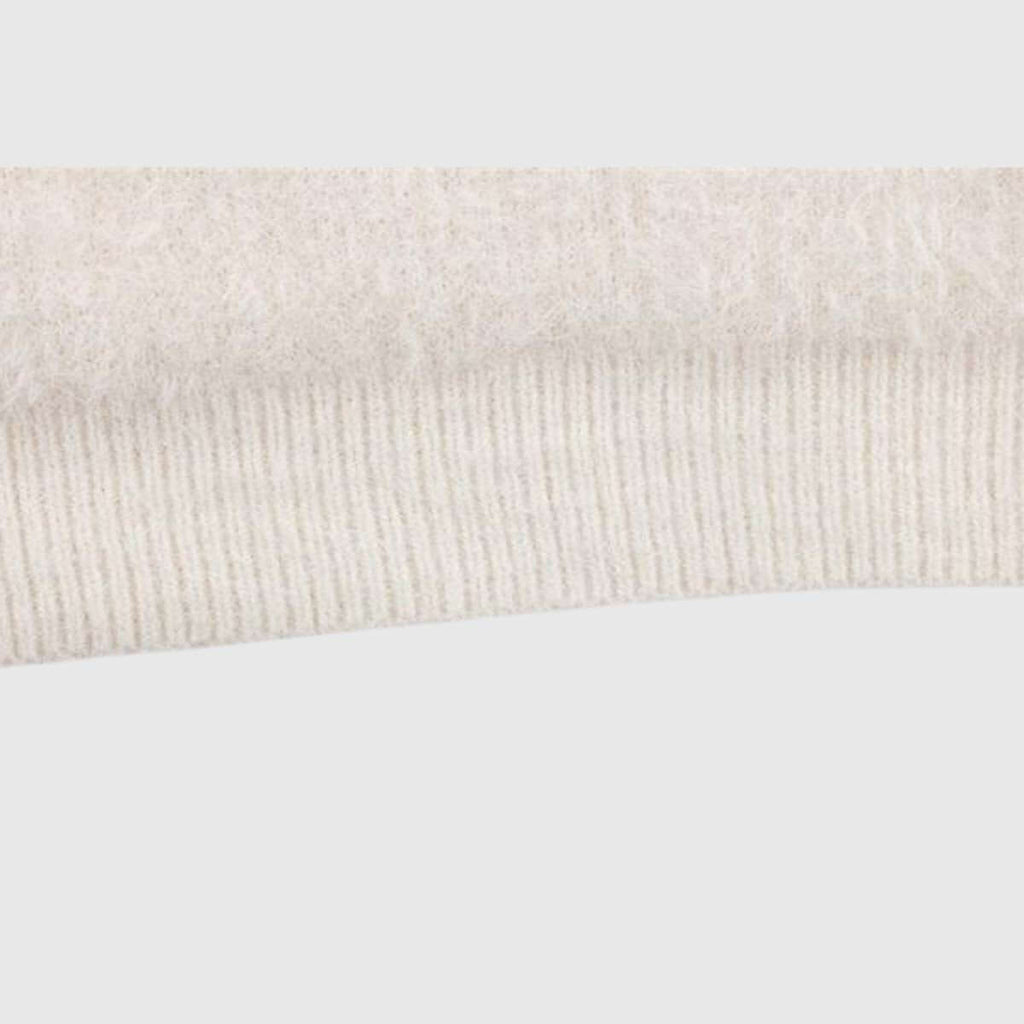 Fuzzy Cat Design Sweater