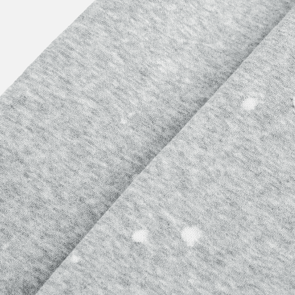 Burnout Half-Zip Stand Collar Sweatshirt