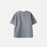 Summer Grey Half-Zip T-shirt