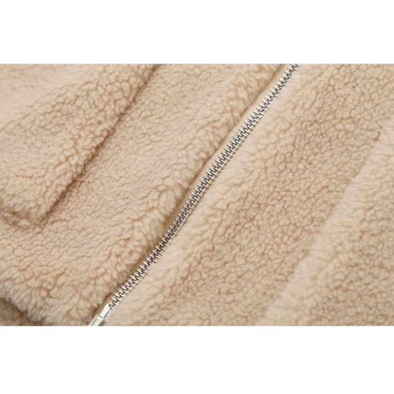 Solid Color Berber Fleece Jacket