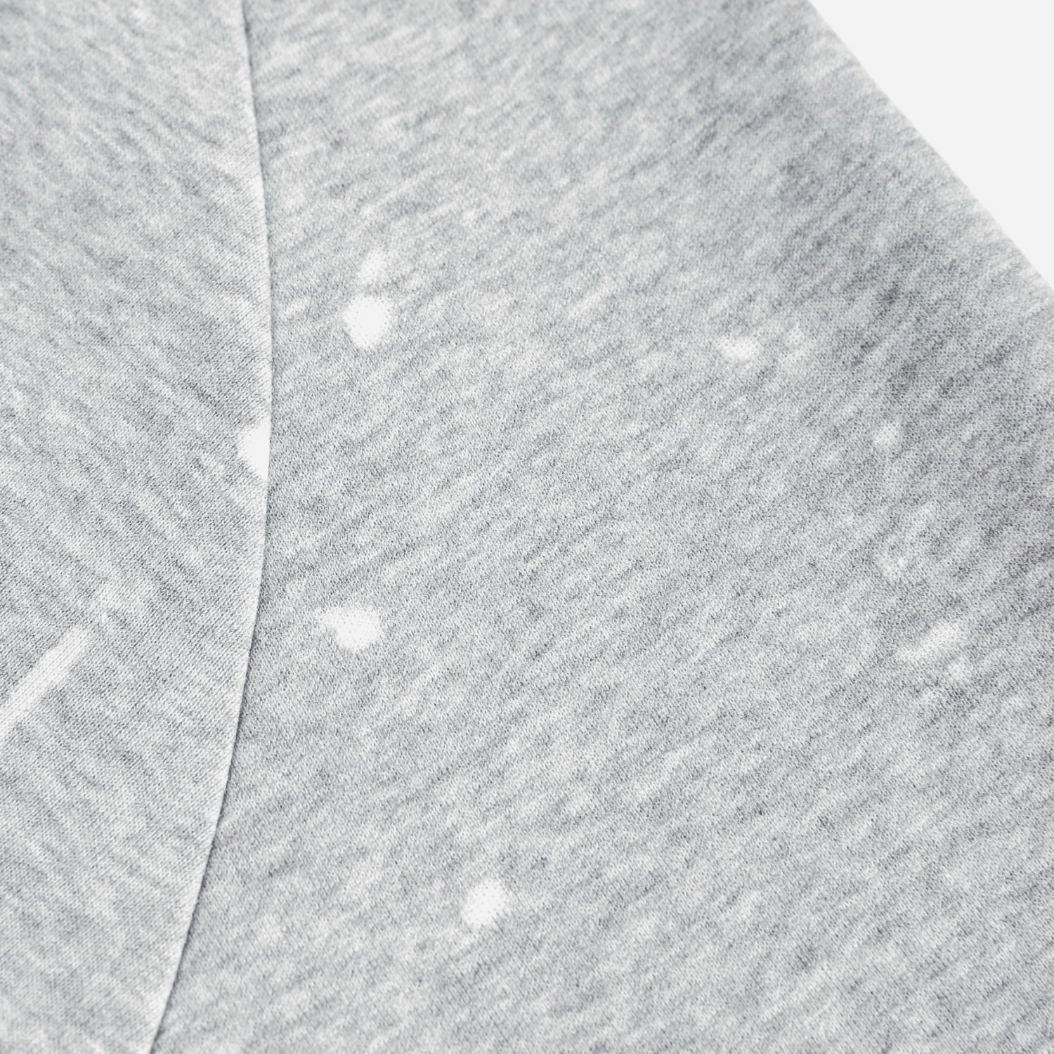 Burnout Half-Zip Stand Collar Sweatshirt