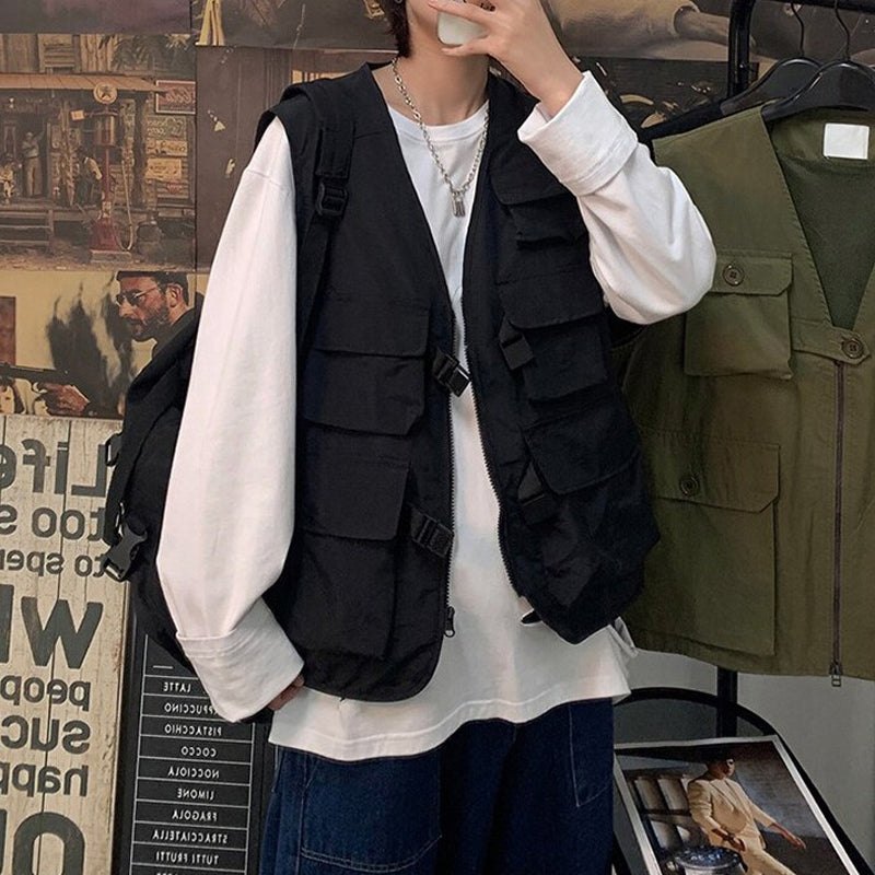 All-Over Pockets Vest