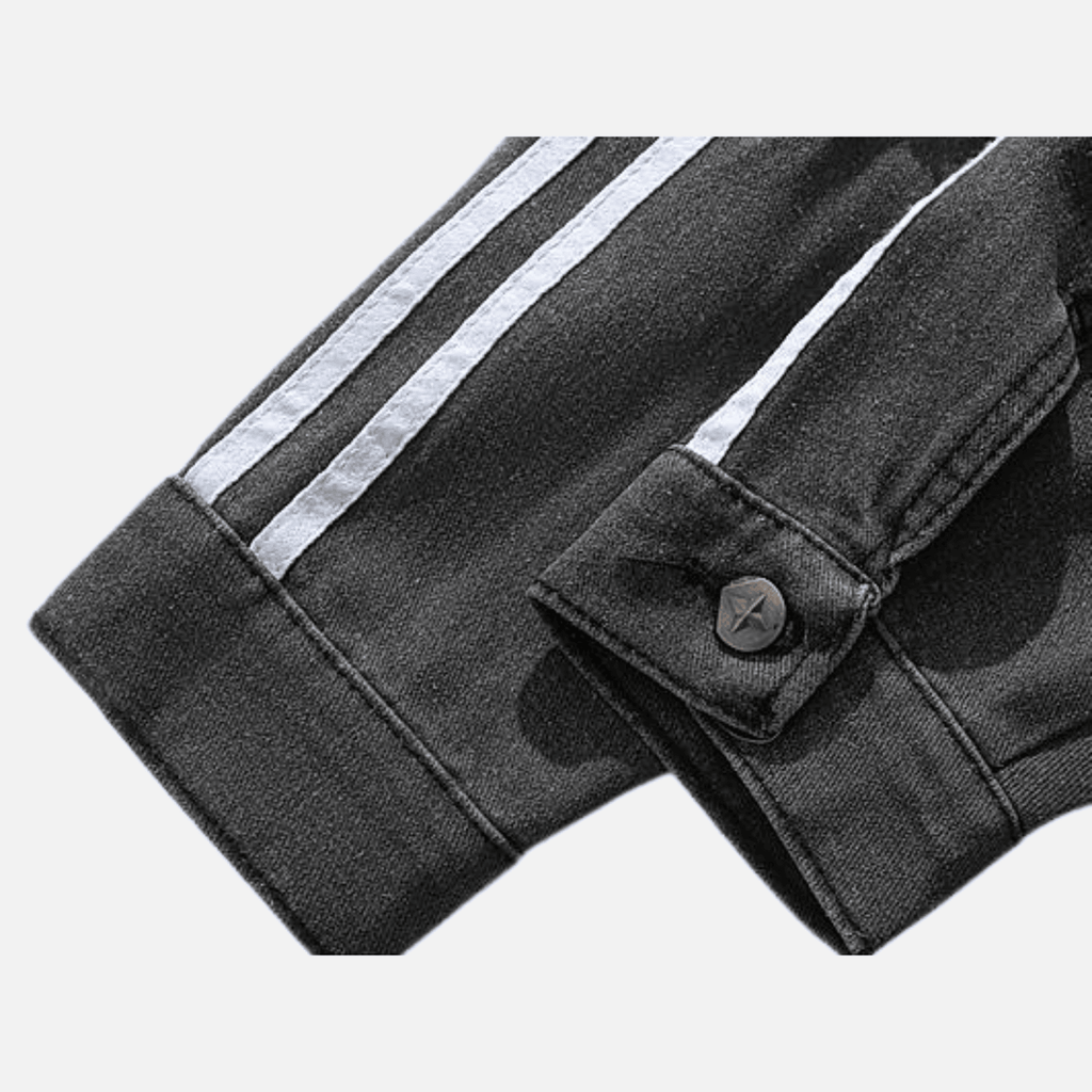 Irregular Patchwork Denim Jacket