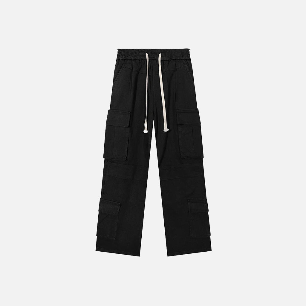 Streetwear Denim Cargo Pants