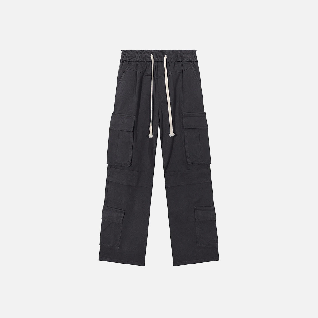 Streetwear Denim Cargo Pants