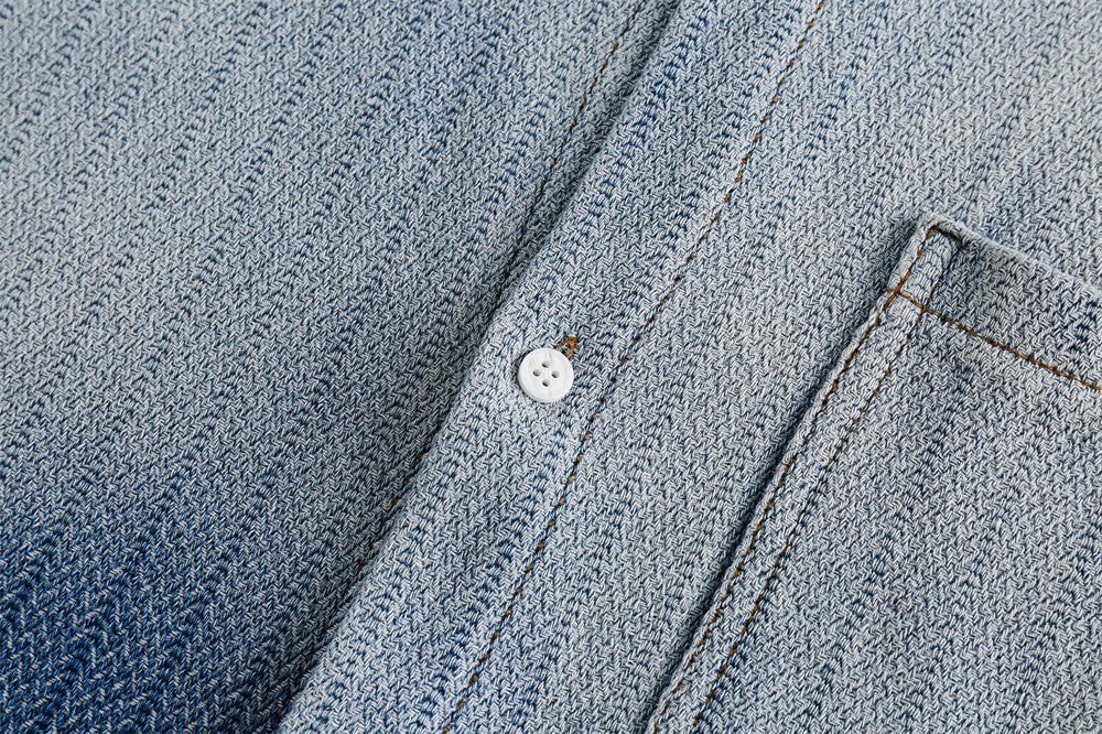 High Street Gradient Denim Shirt