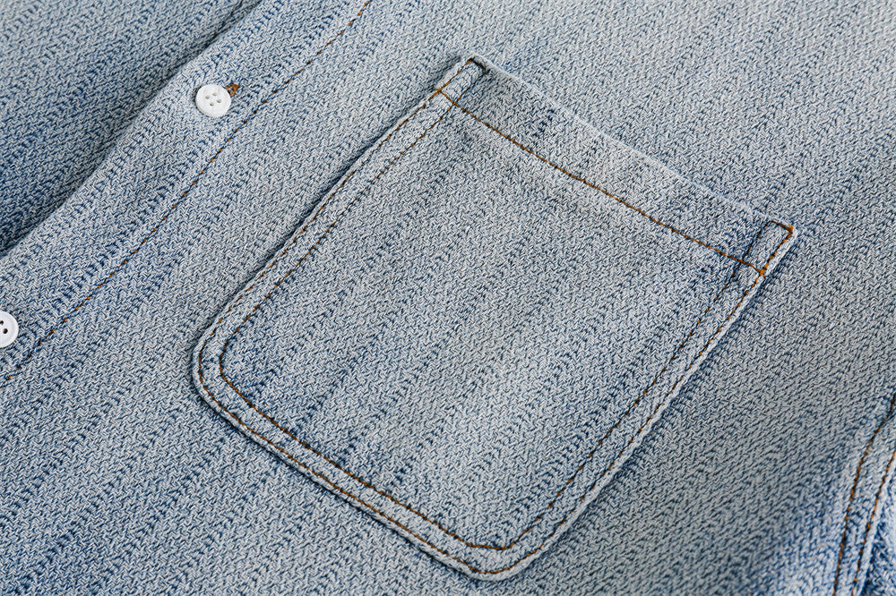 High Street Gradient Denim Shirt