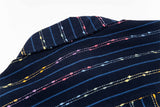 Vibrant Striped Casual Cartoon Shirt