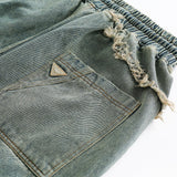 Vintage Casual Loose Straight Denim Short