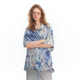 Vibrant Tie Dye Butterfly Shirt