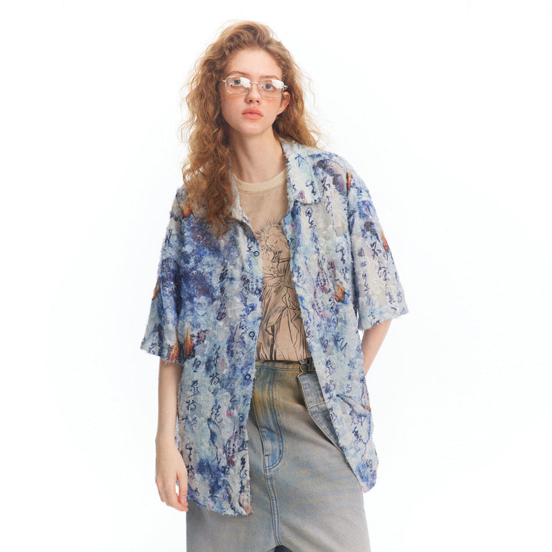 Vibrant Tie Dye Butterfly Shirt