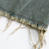 Vintage Casual Loose Straight Denim Short