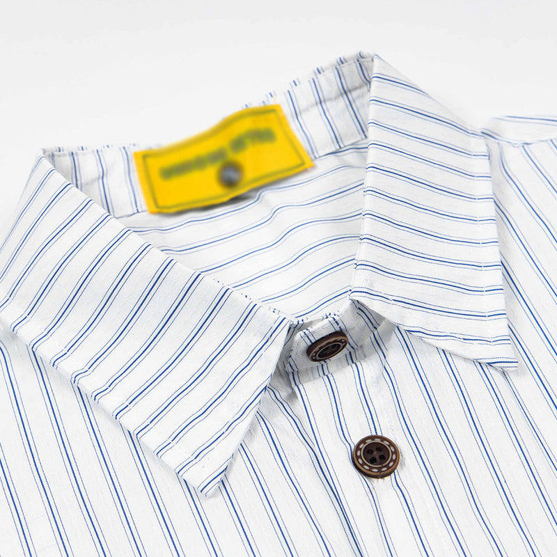 Lion Embroidered Casual Summer Shirt