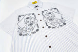Lion Embroidered Casual Summer Shirt
