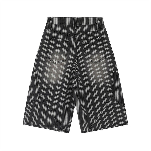 Multi Pocket Denim Shorts Mens