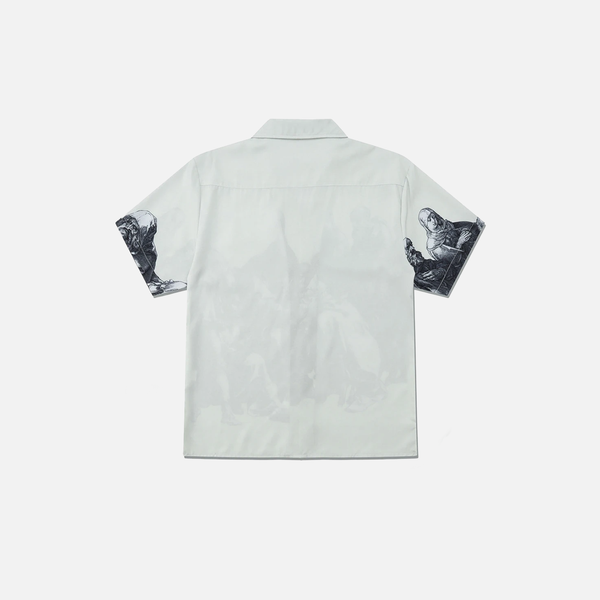 Loose Casual Vintage Short Sleeve Shirt