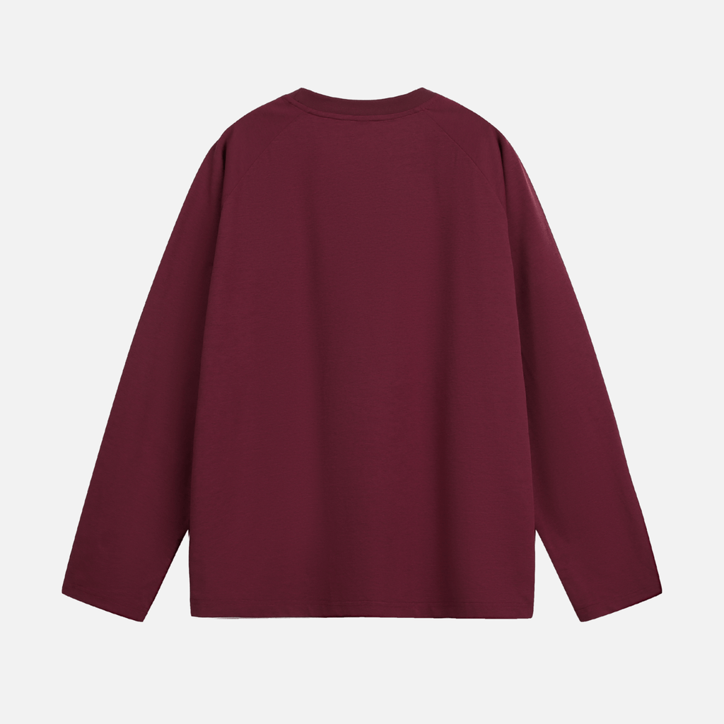 Colorblock Patchwork Long Sleeve T-Shirt