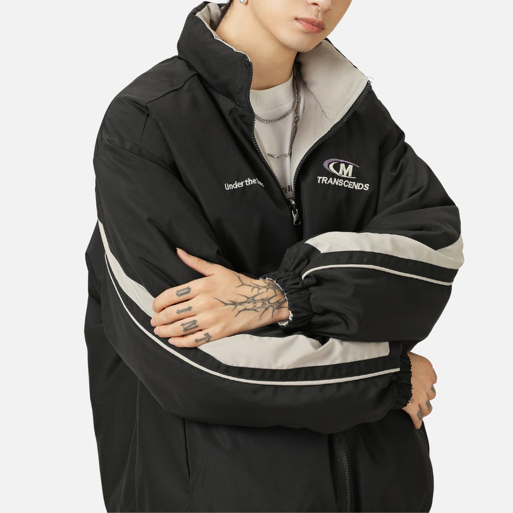 Reversible Two-Tone Puffer Jacket