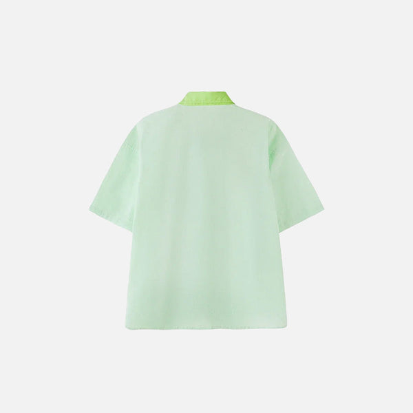 Green Heart Graffiti Women's Shirt