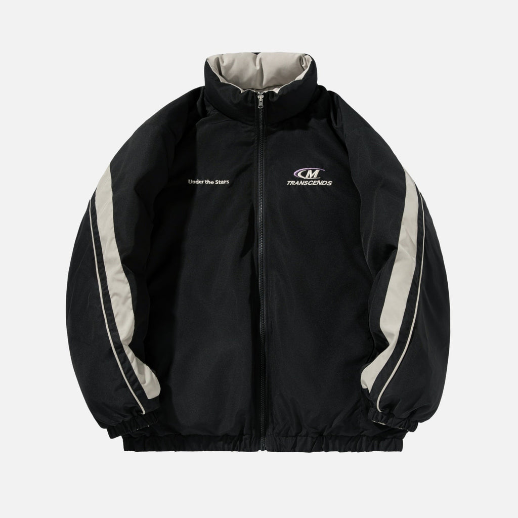 Reversible Two-Tone Puffer Jacket