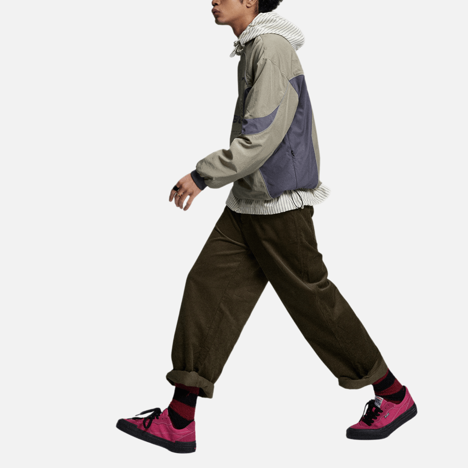 Outdoor Color Contrast Racing Tee