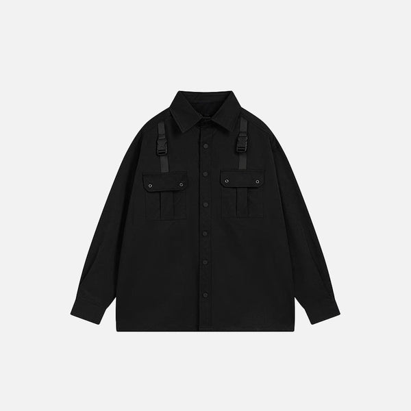 Solid Color Loose Shirt