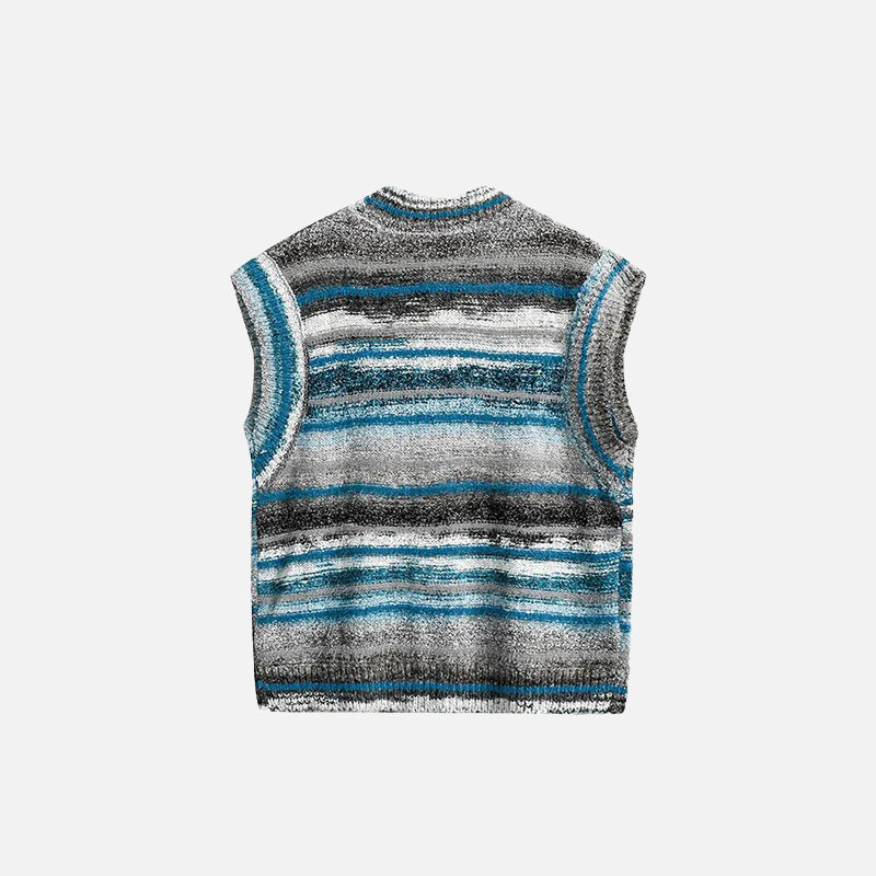Vintage Gradient Sweater Vest