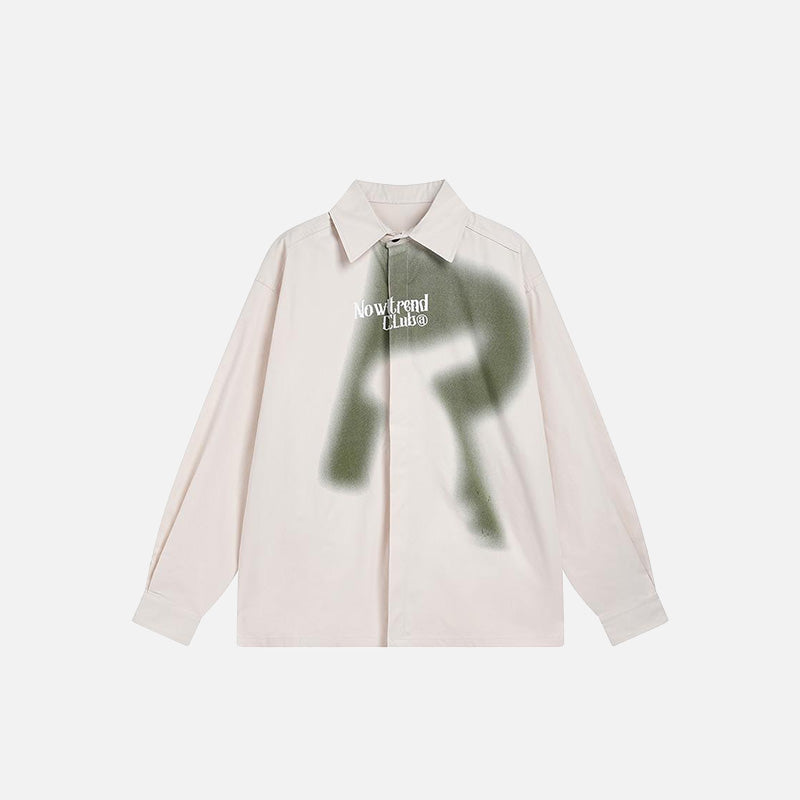 Vintage Washed Long Sleeves Shirt