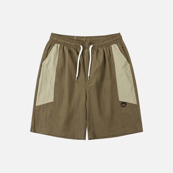 Patchwork Hip Hop Summer Shorts