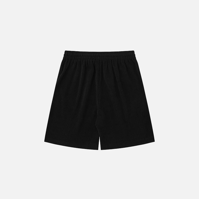 "Refused Change!" Printed Shorts