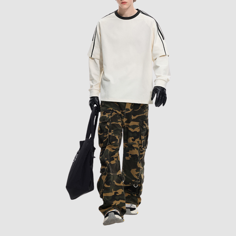 Quick-Dry Striped Top