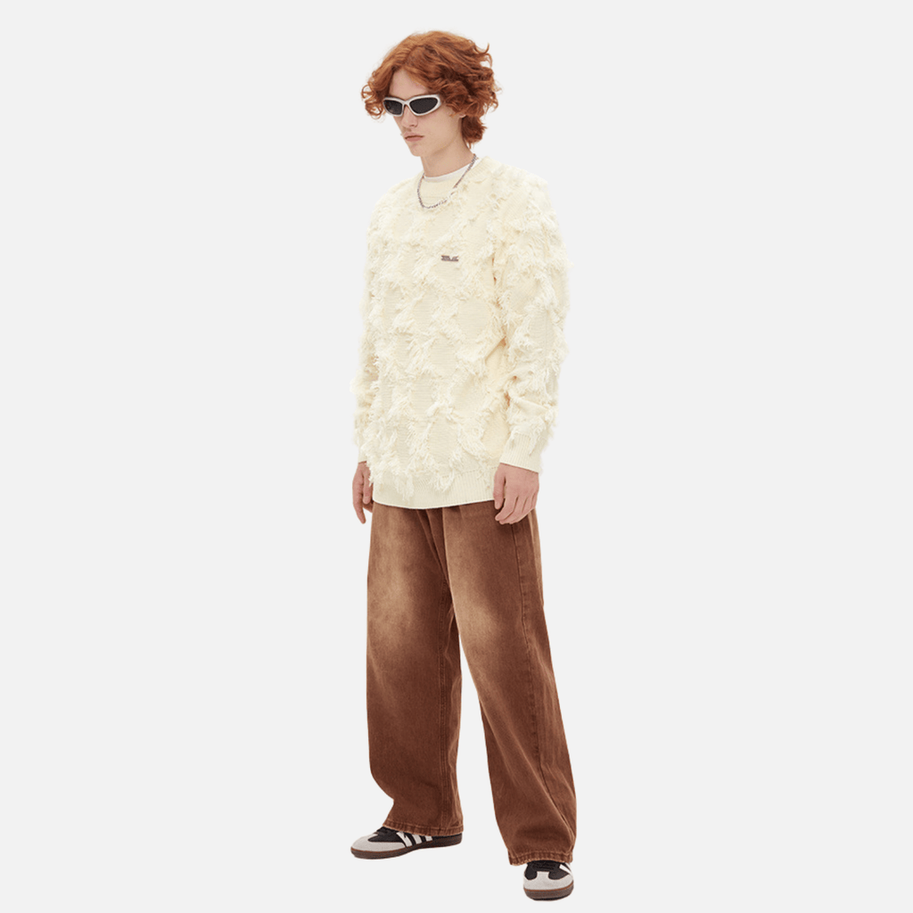 Stylish Tassel Knit Sweater