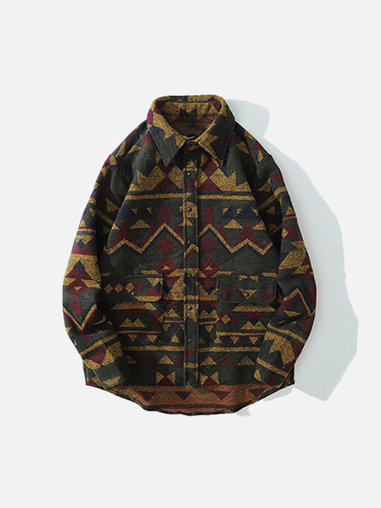 Geometric Pattern Shirt