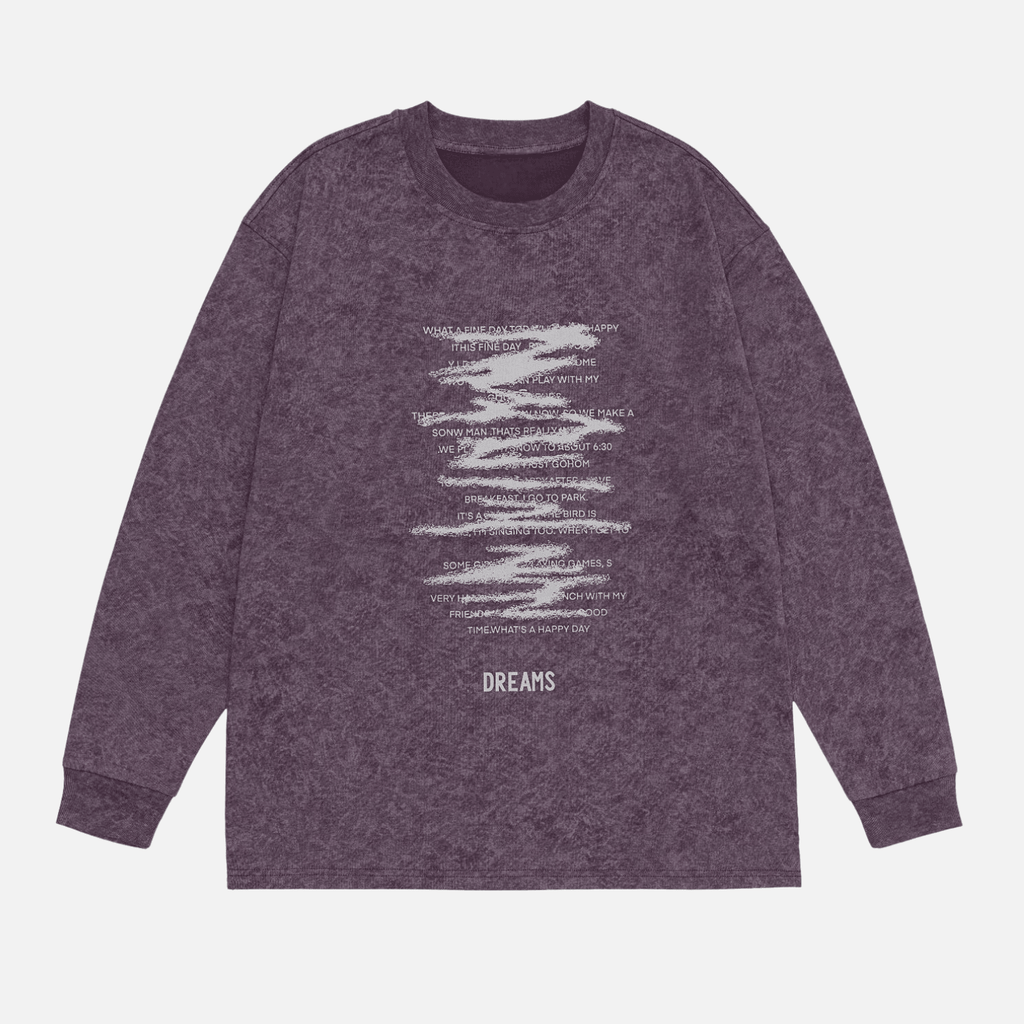 Vintage Graphic Long Sleeve Tee