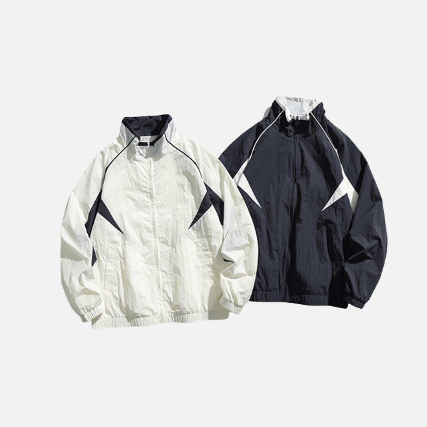 Outdoor Color-Block Zip Jacket