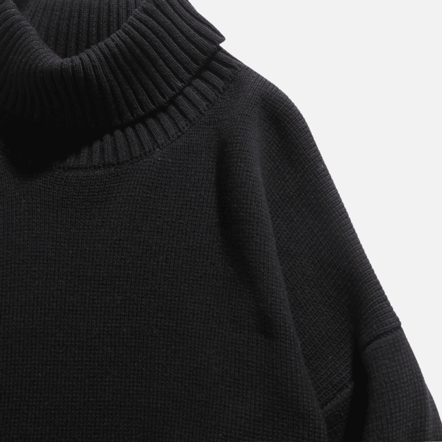 Chunky Knit Turtleneck Sweater