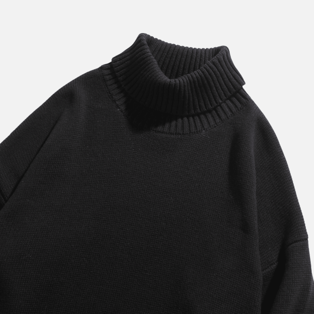 Chunky Knit Turtleneck Sweater