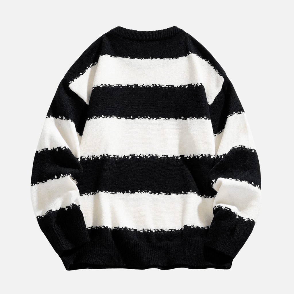 Striped Colorblock Sweater