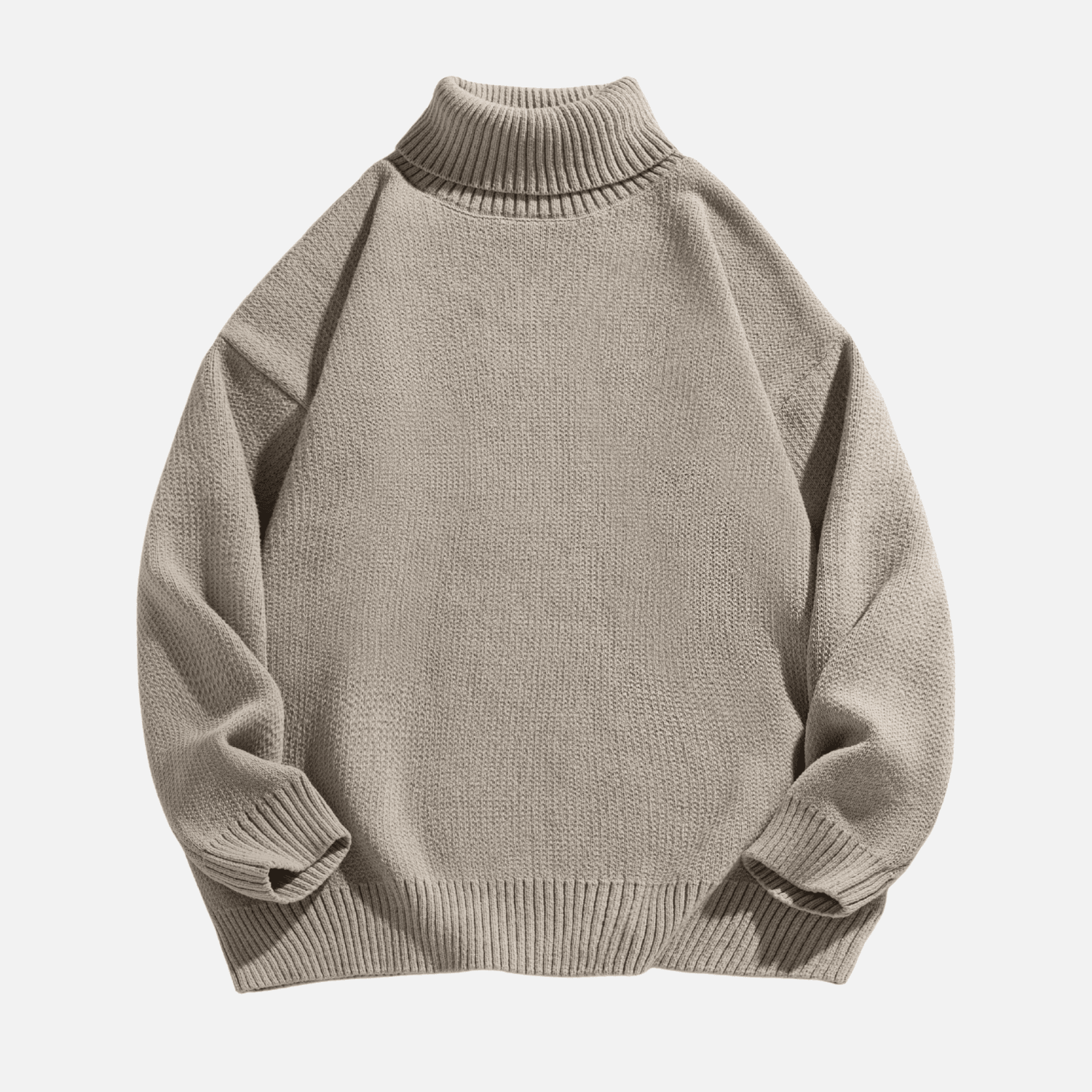 Chunky Knit Turtleneck Sweater