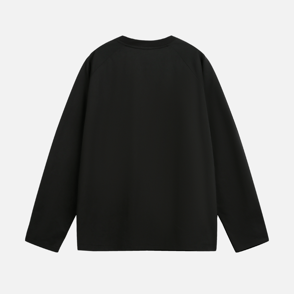 Colorblock Patchwork Long Sleeve T-Shirt