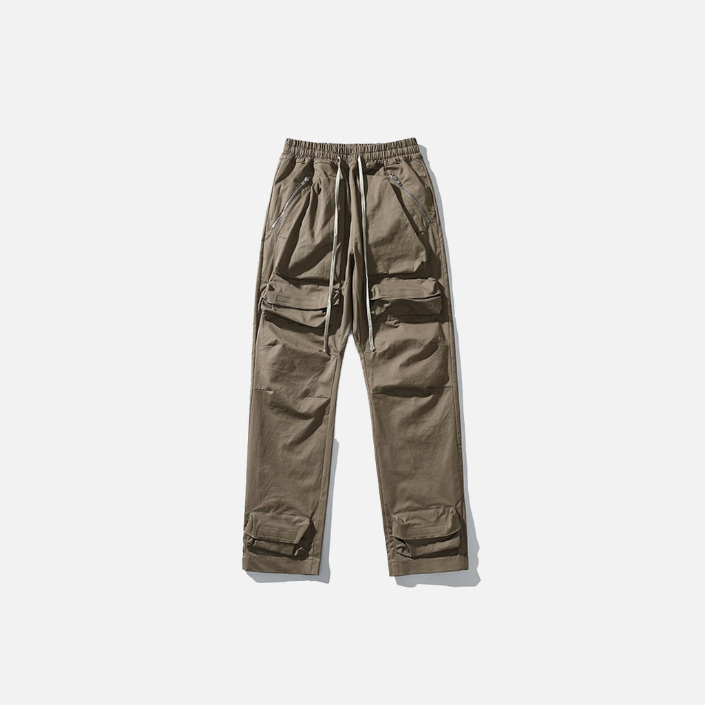 Long Drawstrings Cargo Pants