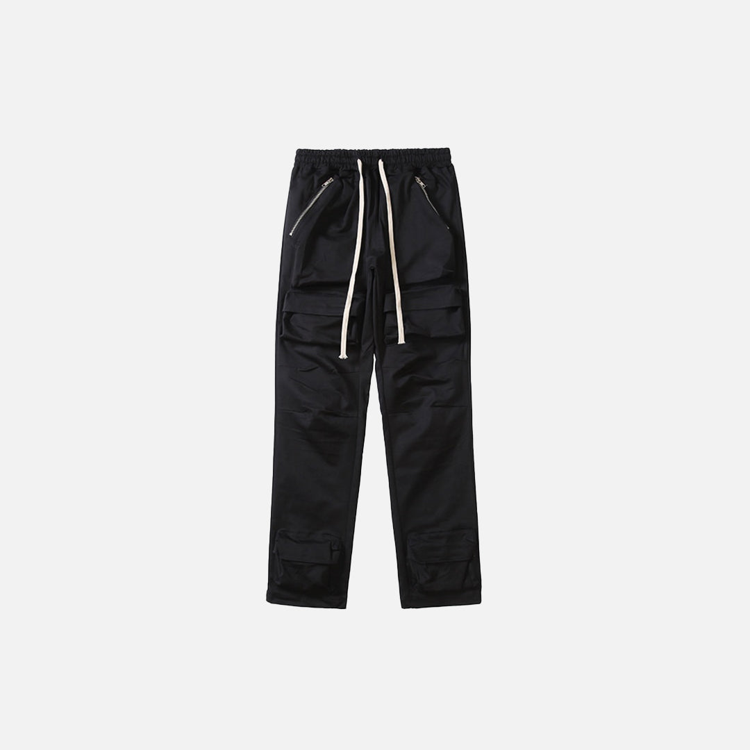 Long Drawstrings Cargo Pants