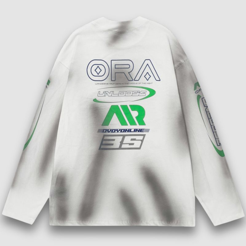 Inkjet-Printed Racing Style Tee