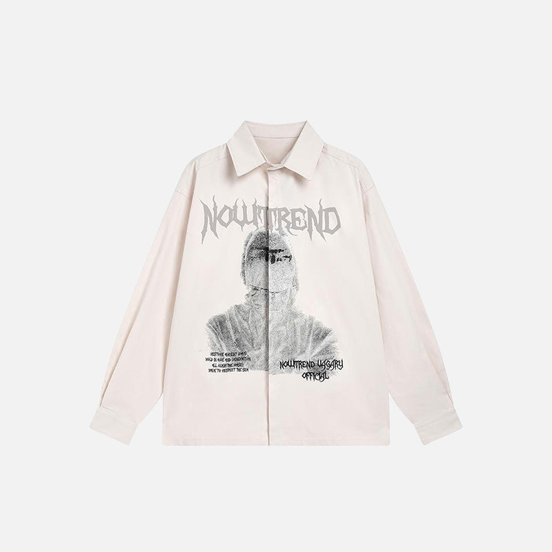 Vintage Human Graphic Shirt