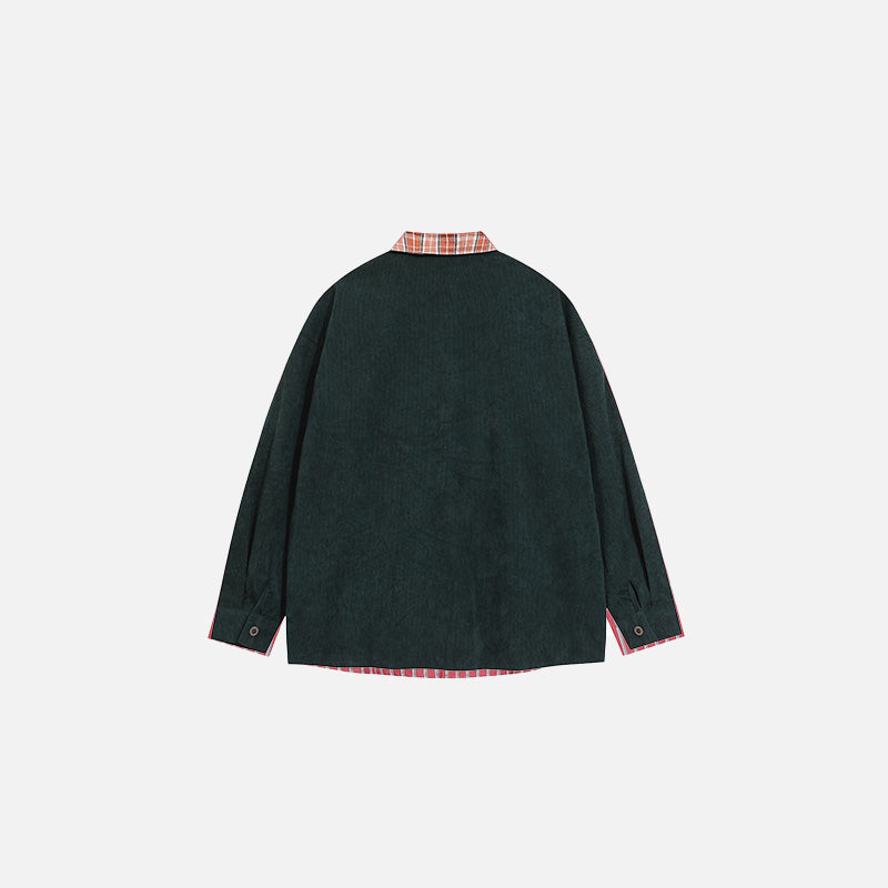 Patchwork School Days Shirt