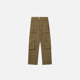 Denim Cargo Pants