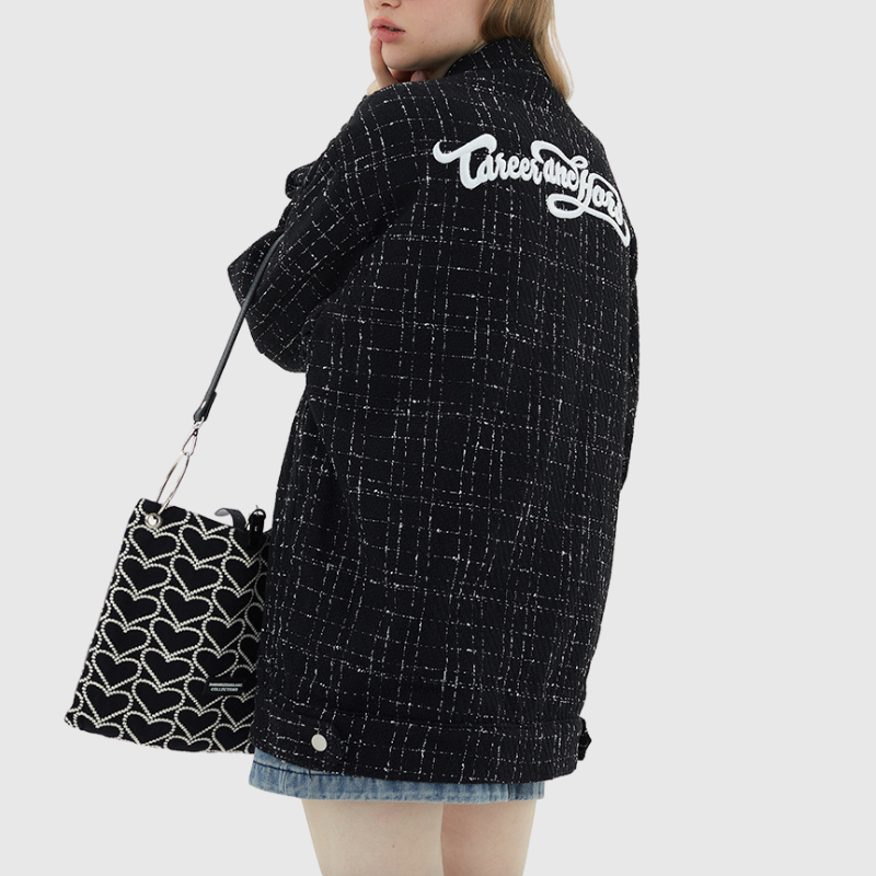 Korean Style Trendy Plaid Jacket