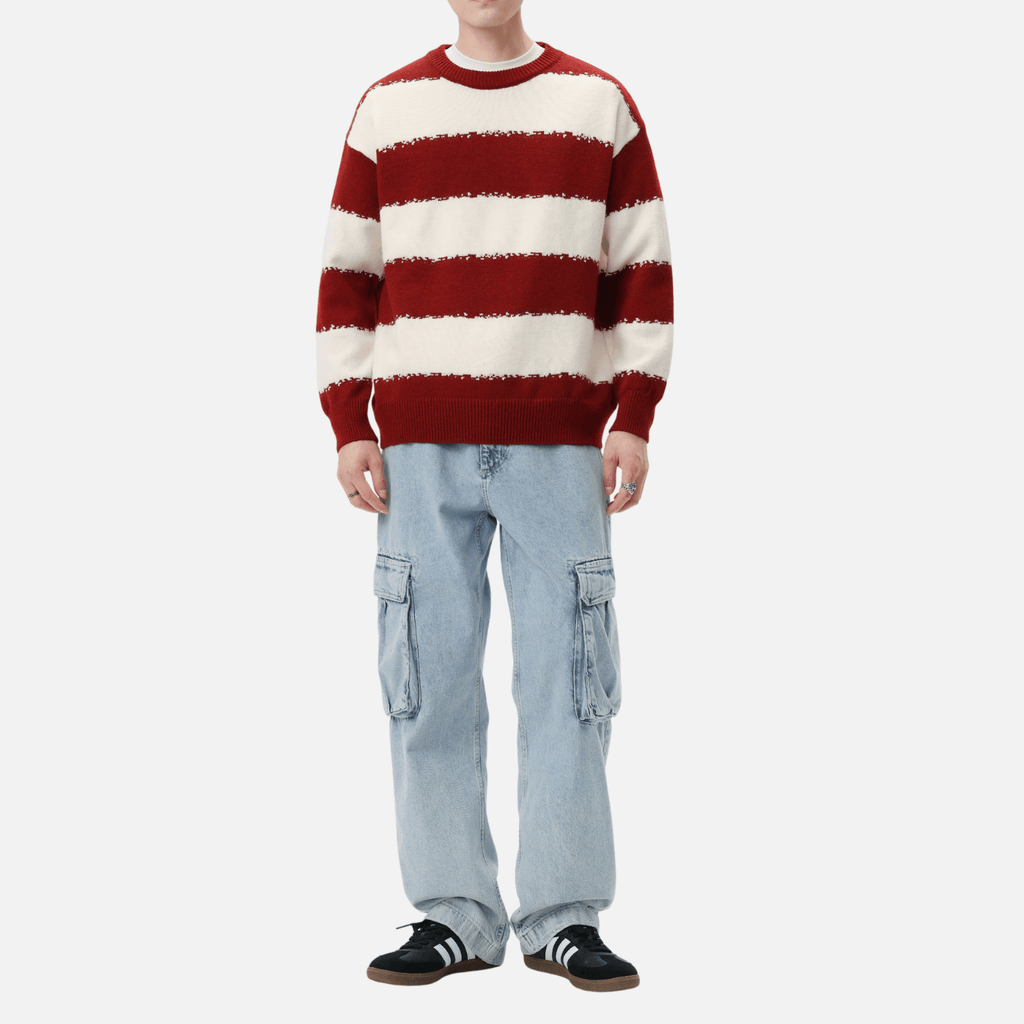 Striped Colorblock Sweater